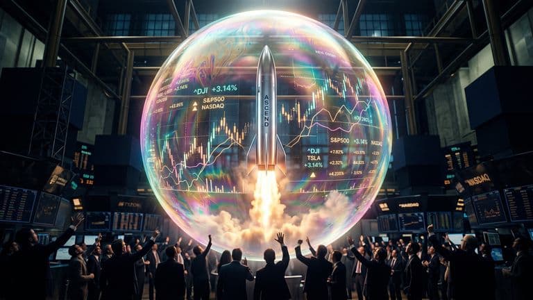AI: Soap Bubble Rocket